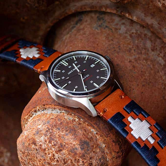 Barton Gaucho Leather Quick Release Watch Band Straps Choose Color & Width 18mm, 20mm, 22mm