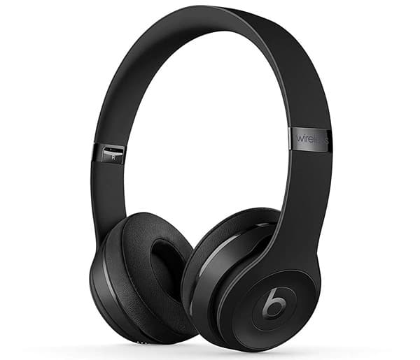 A close up of headphones