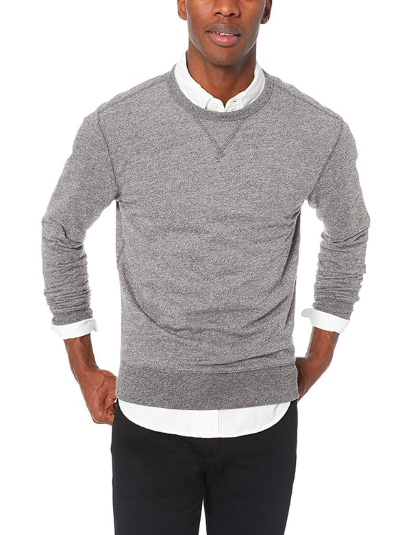 J.Crew Mercantile Men's Marled Cotton Crewneck Sweatshirt
