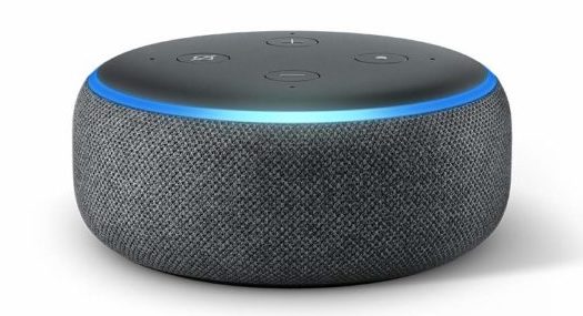 Echo Dot (3rd Gen) Smart speaker with Alexa Charcoal