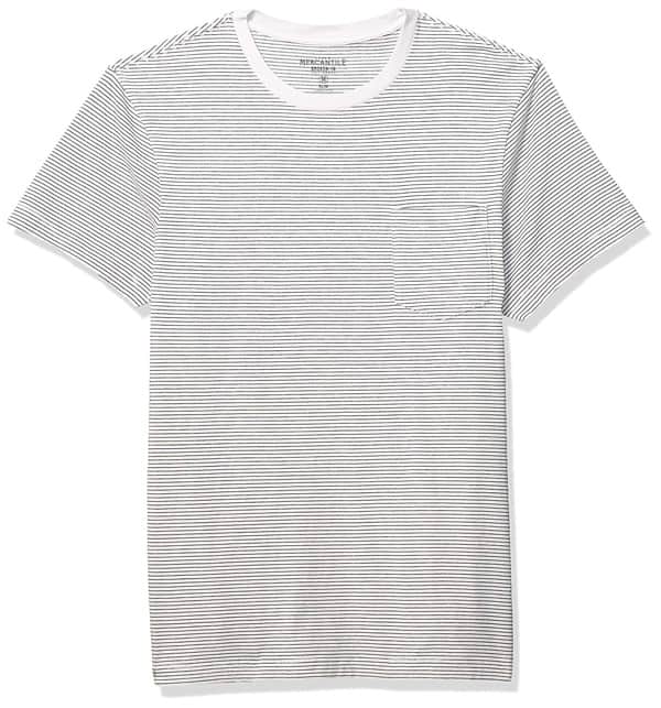 J.Crew Mercantile Men's Short Sleeve Striped Crewneck T Shirt