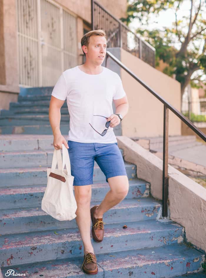 5 Complete Looks with 1 White Pocket T Shirt