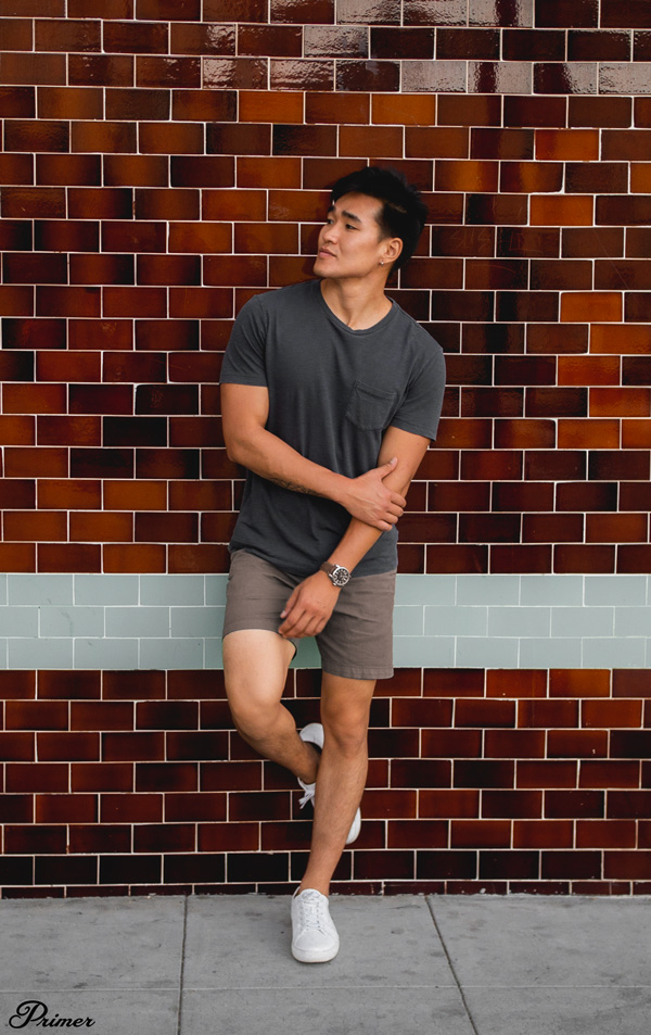 image of man wearing good threads shorts