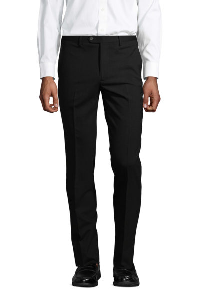 lands end slim wool dress pants for men