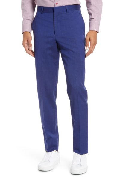 Tech Smart Slim Fit Stretch Wool Dress Pants