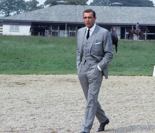 sean connery glen check goldfinger