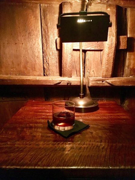 green russell bar best old fashioned