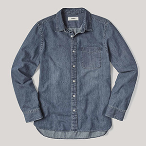 buck mason denim shirt