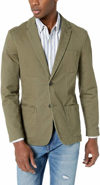 goodthreads twill blazer