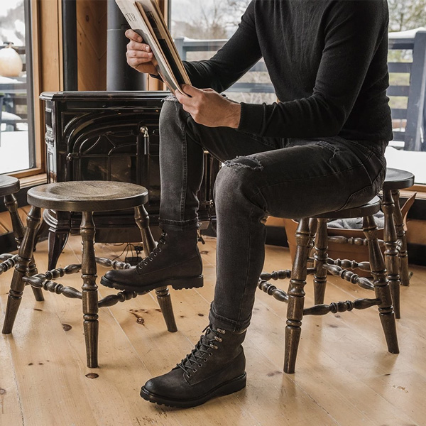 suede mountain boots