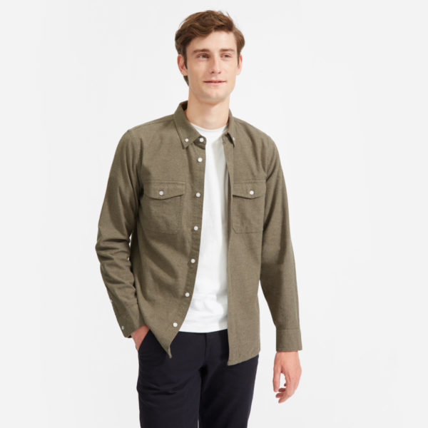 everlane modern flannel