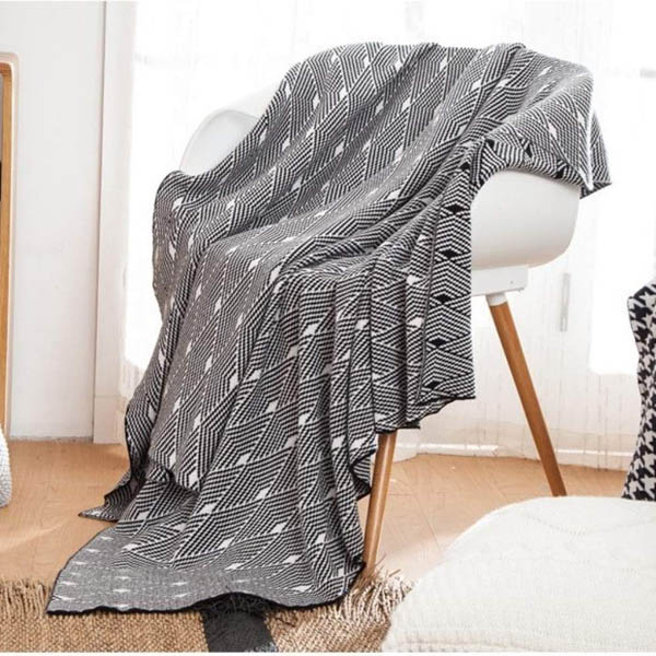 walhome knit throw blanket home upgrade under 150