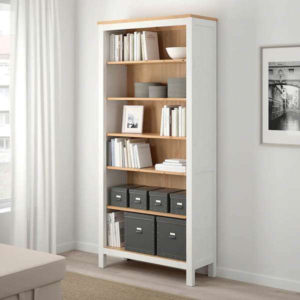 hemnes ikea bookcase home upgrade under 150