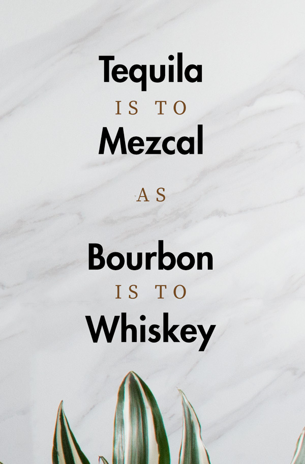 are mezcal and tequila different