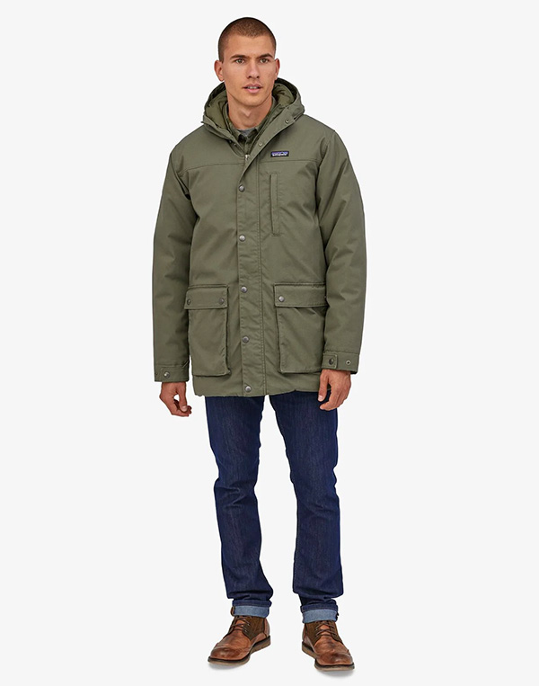 green patagonia winter jacket