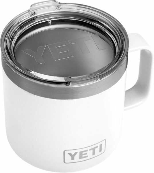 yeti insulated mug white elephant