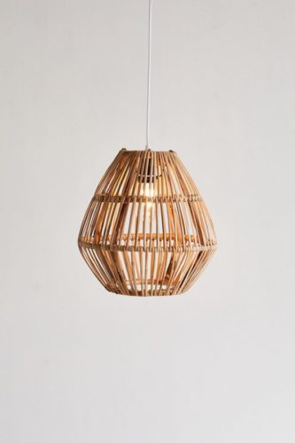 bamboo pendant light home decor