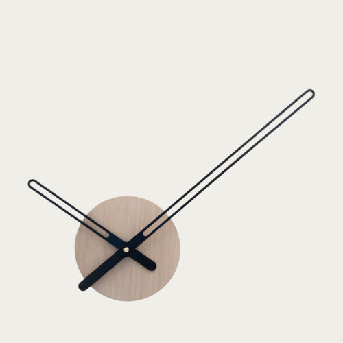 oak wood sweep wall clock home decor