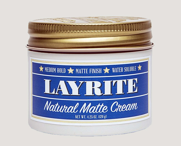 layrite matte cream men hair products