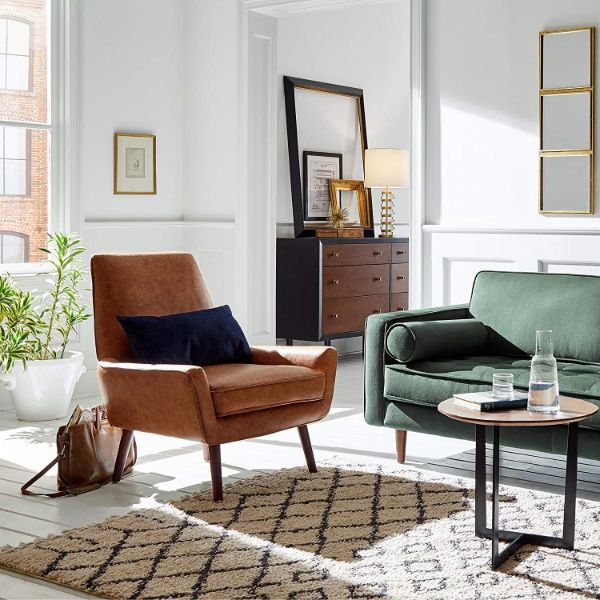 rivet jaime accent chair intentional apartment