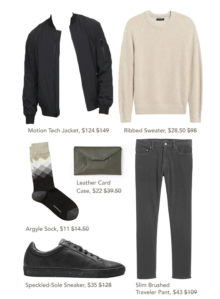 banana republic sale outfit 2