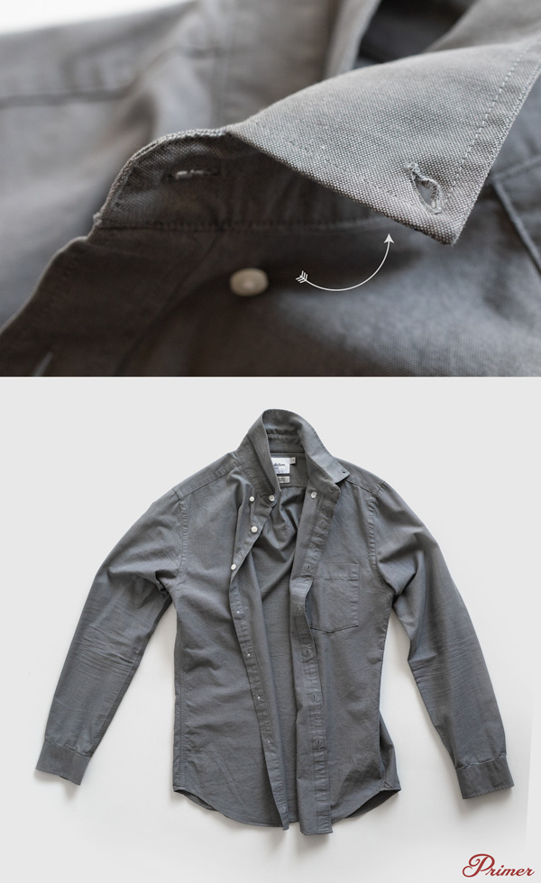 unbutton shirts before wash