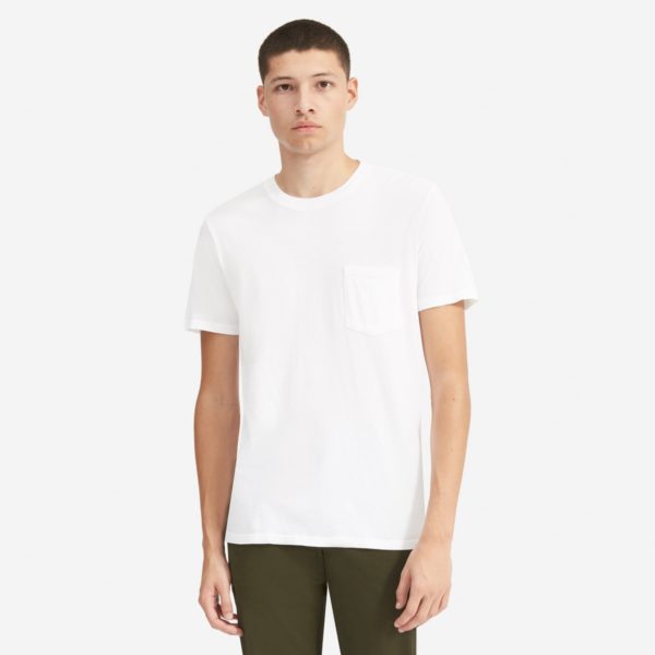 everlane pocket tee spring casual capsule