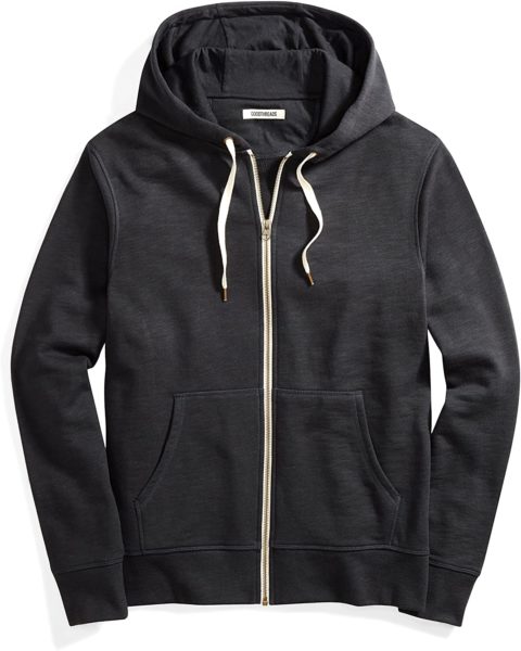 goodthreads full zip hoodie spring casual capsule