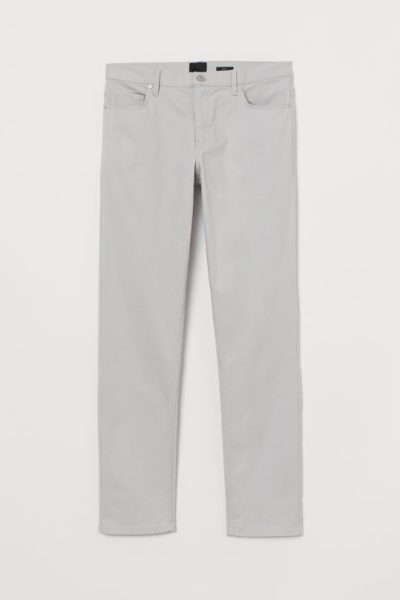 hm slim twill pant spring casual capsule