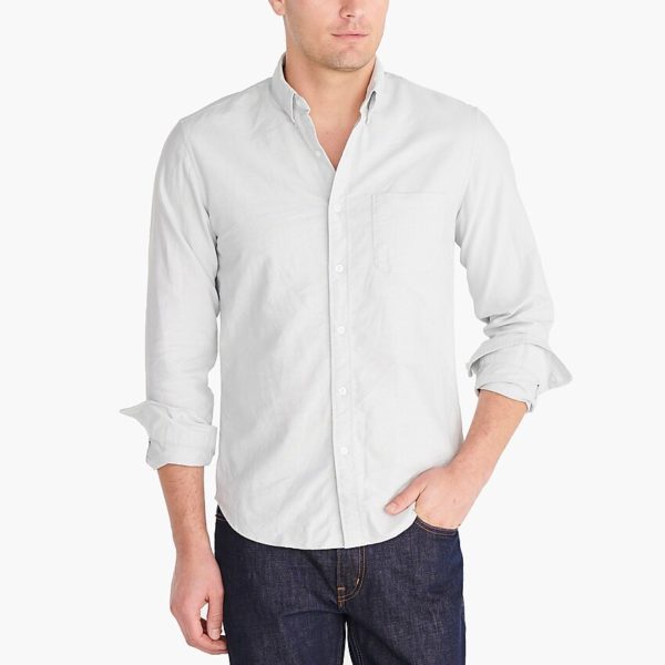 jcrew factory flex oxford spring casual capsule