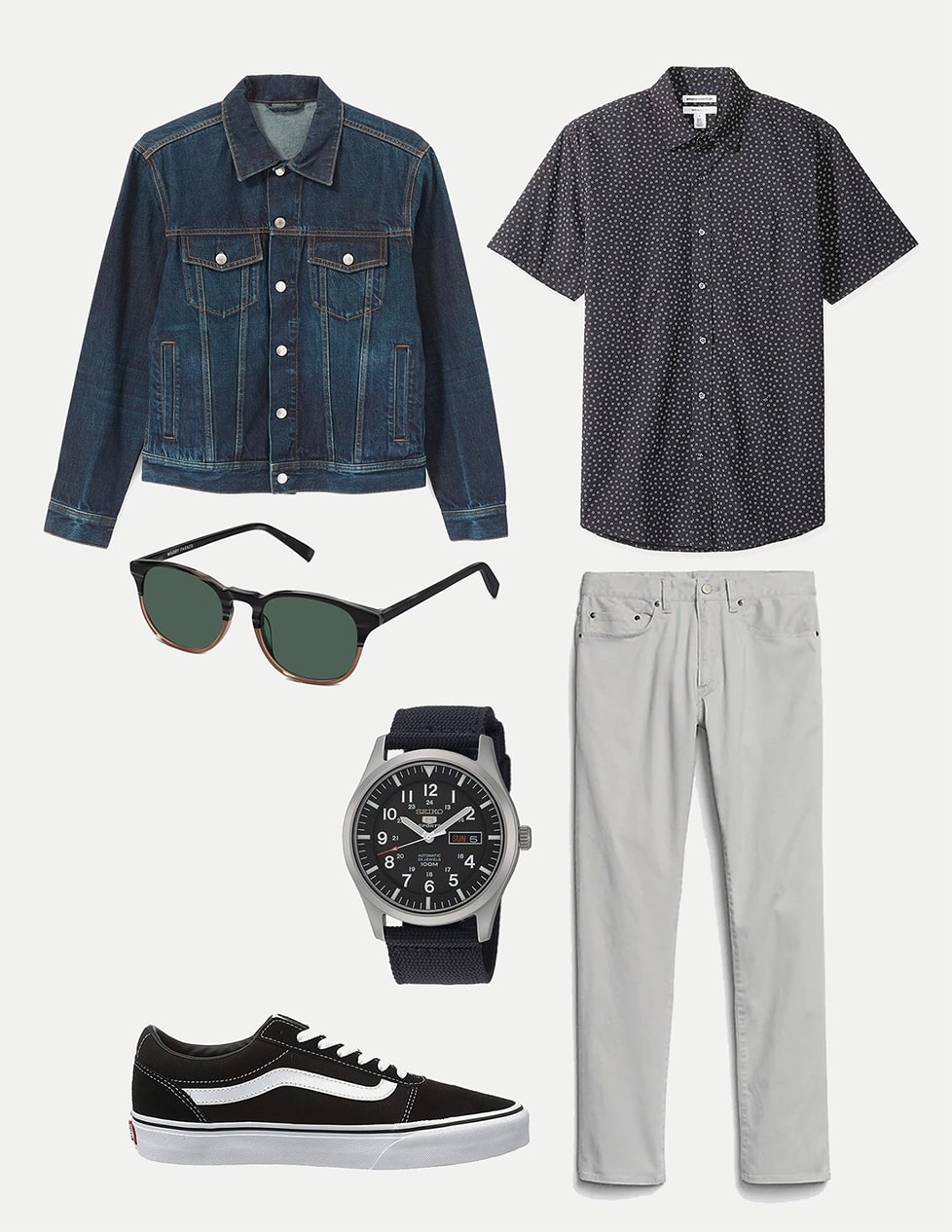 quick bite after work spring casual capsule