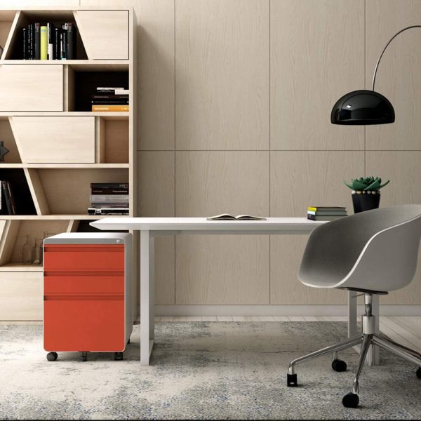 3 drawer filing cabinet work from home space