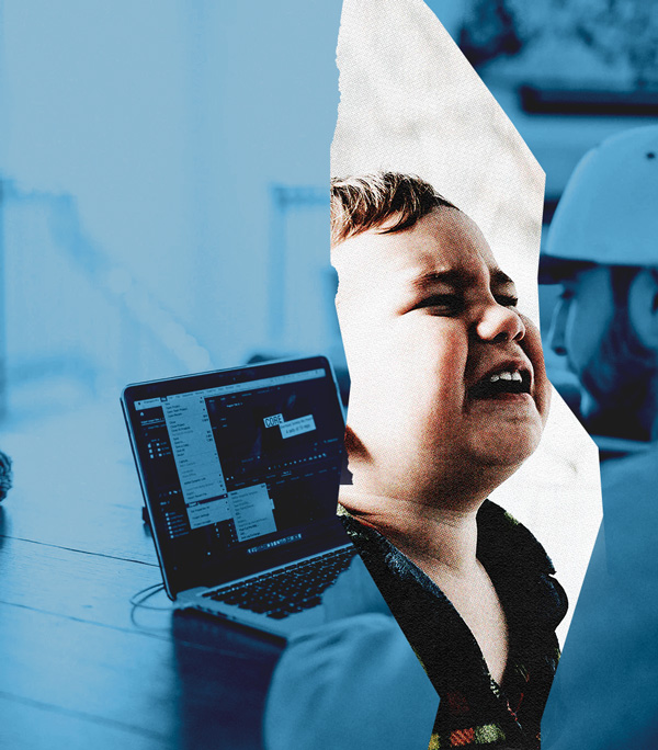 baby crying working from home