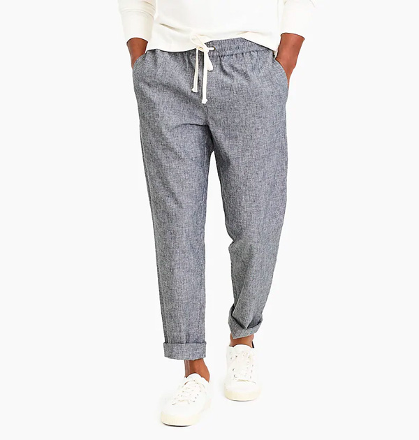 jcrew factory drawstring pants comfortable clothes