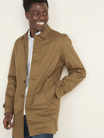 twill mac jacket mens spring jackets