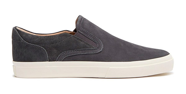 suede slip on sneaker