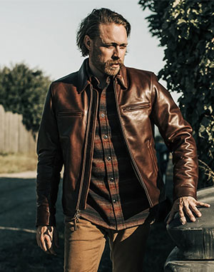 steerhide motojacket memorial day