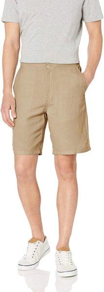 amazon essentials linen short amazon big style sale.jpg