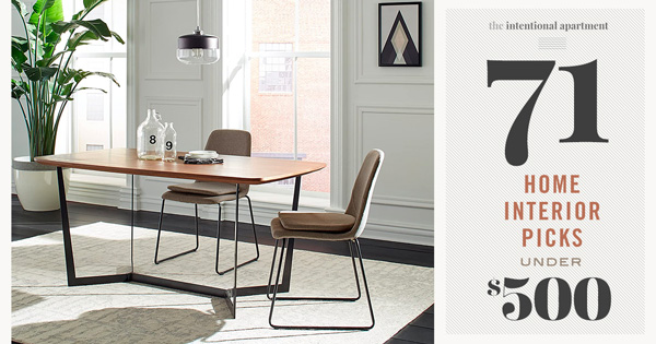 71 Home Interior Picks Under $500
