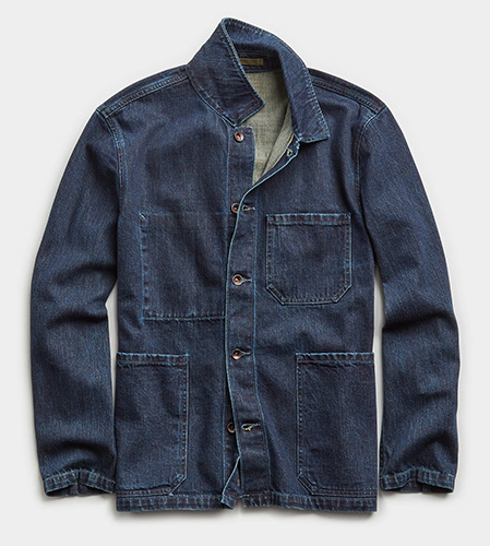 denim chore coat
