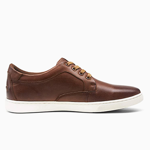 joursen oxford brown leather sneakers
