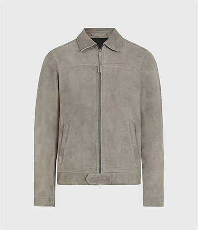 all saints suede jacket