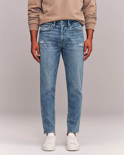 abercrombie slim taper jeans