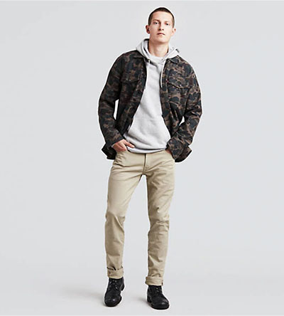 levis slim fit twill pants