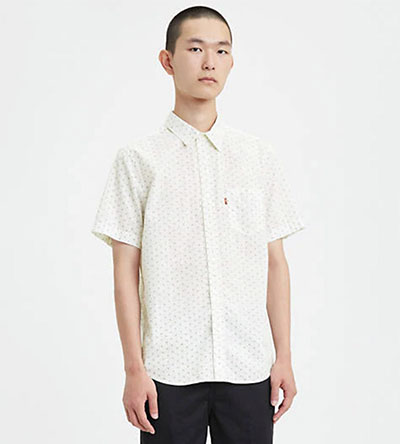 levis one pocket shirt