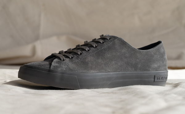 suede gray sneakers