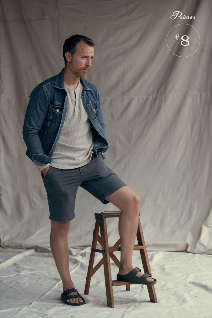 denim jacket with shorts summer fashion ideas