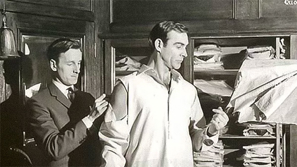 james bond suit sean connery being fitted by tailor