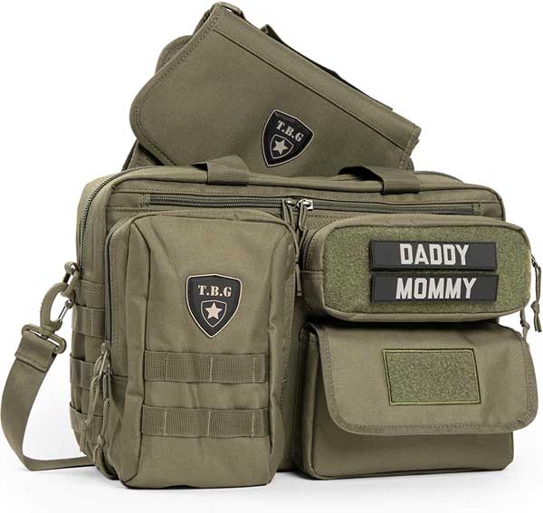 men's military diaper bag