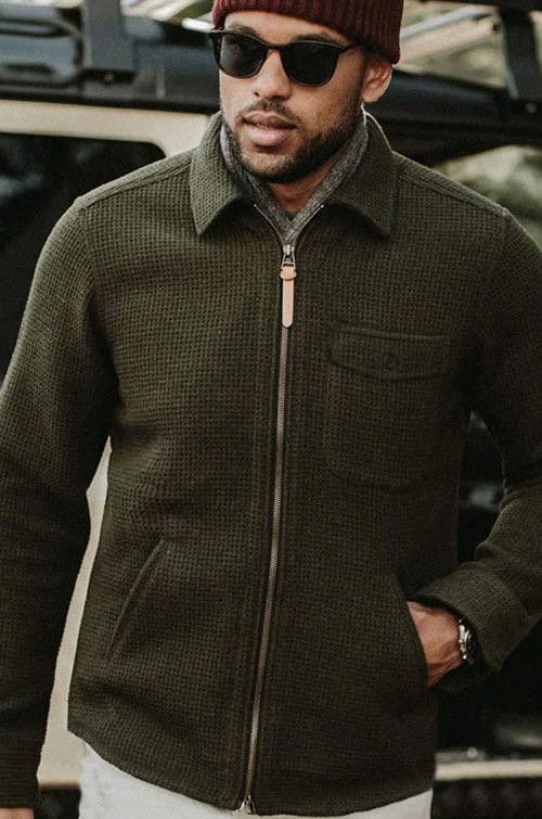 waffle jacket labor day sale